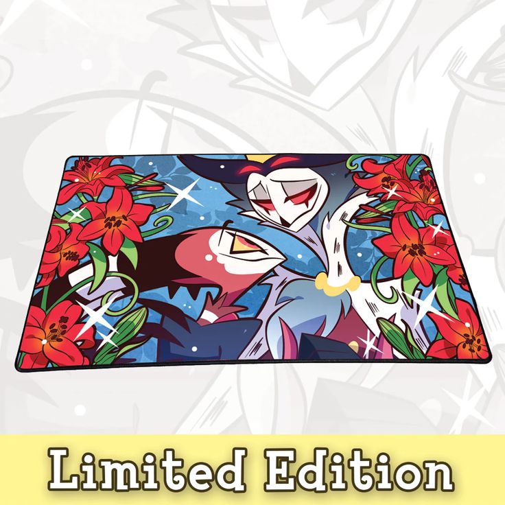 Helluva Boss - Spring Season Limited Run Playmat - BLITZO & STOLAS