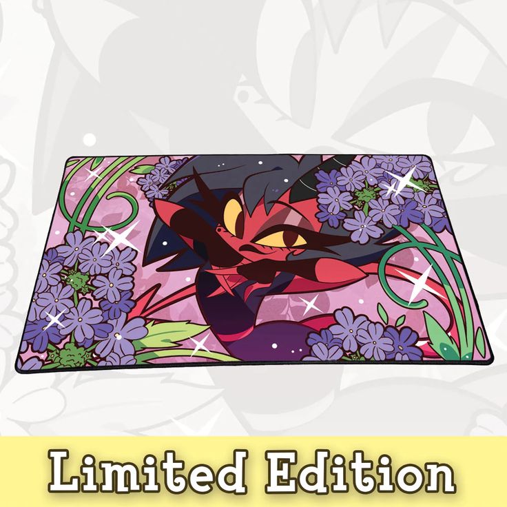 Helluva Boss Limited Edition Stolas + Blitz Holiday sale Cheer Playmat