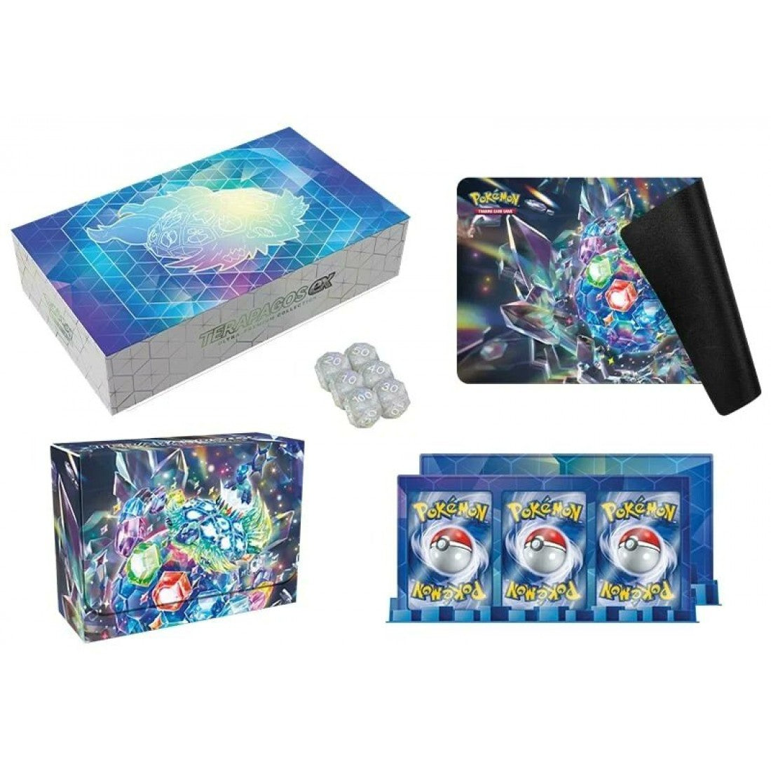 Pokémon Scarlet & Violet Terapagos EX Ultra Premium Collection