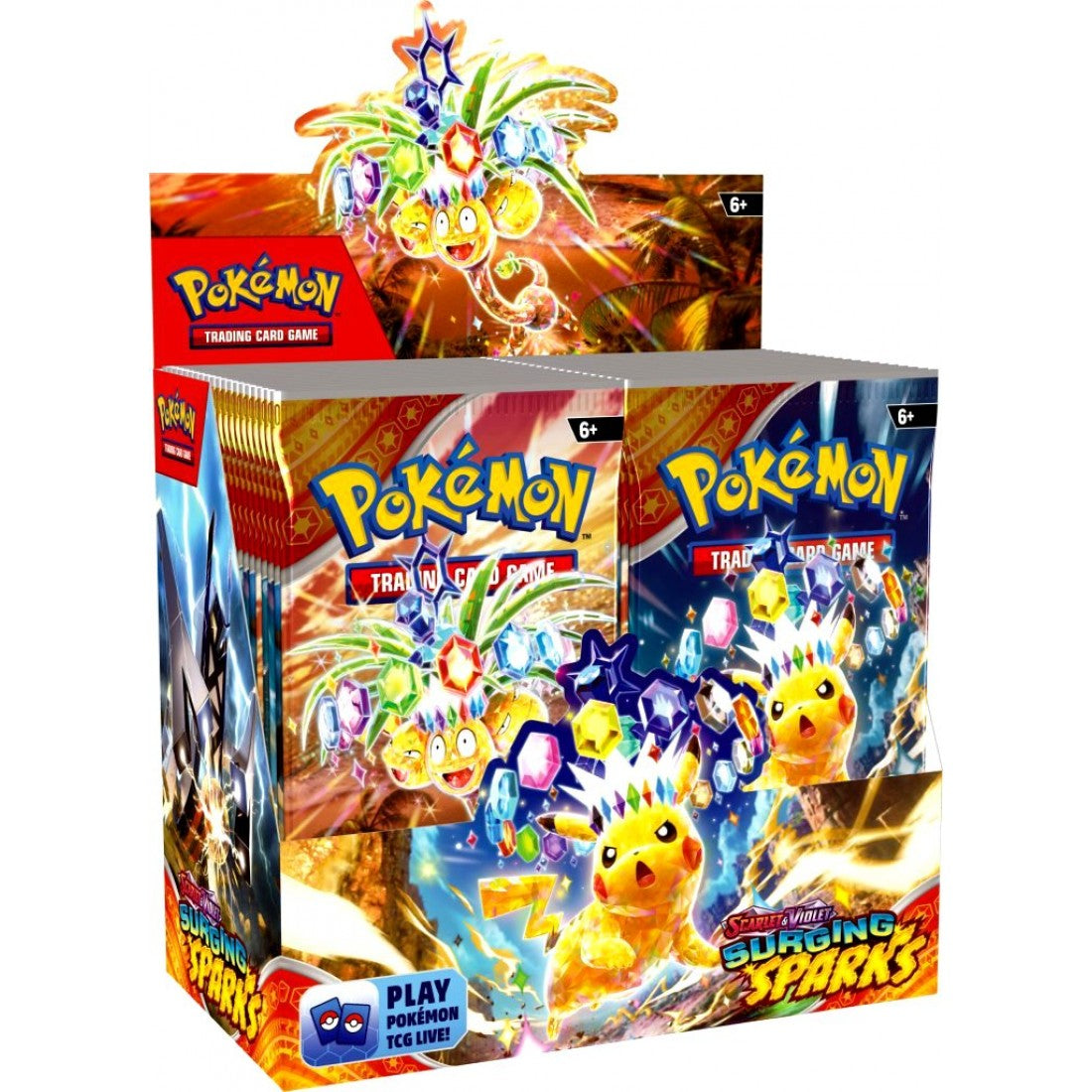 Pokémon Scarlet and Violet Surging Sparks Booster Box (36 packs)